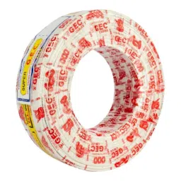 Super GEC 10 Sqmm 90m Single Core Aluminium White Conductor Cable image 3