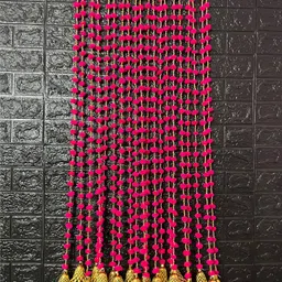 sazavat store 4Piece_Magenta_PomToran Toran image 3