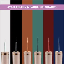 dazller Eyeliner Waterproof - (Pack of 2), 9.5 ml image 4