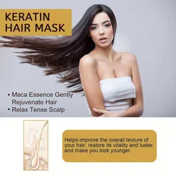 smartdrops Keratin Hair Treatment Mask For Dry & Damaged Hair | Hair Mask | image 4