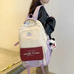 walson Medium 30 L Laptop Backpack Trendy Kawaii Backpack For College or School Backpack | Standard Backpack image 2