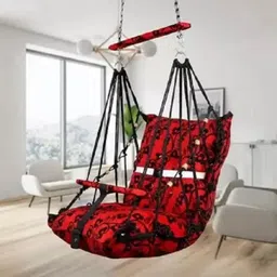 thakkar HEARTHUB Single Seater Swing and Baby Jhula for 3-5 Years Years Kids CRIB JULA image 2