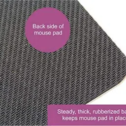 Ulmuk Designer Mouse Pad Non-Slip Rubber Base Mouse pad for Laptop & Desktop(SKY BLUE) Mousepad image 3