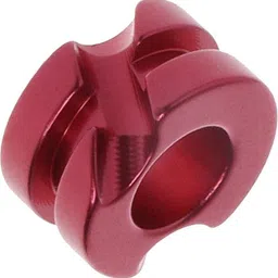 nema Archery Peep Sight Shot Aluminum Alloy 3/16 Hunting View-Pack of Two - Red Shoot-through Arrow Rest image 4