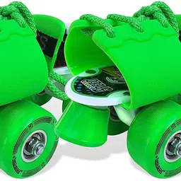 jaspo L'il Champs Baby Kids Quad Adjustable Junior Roller Skates Combo(Suitable for Age Group Upto 5yrs) Skating Kit image 2