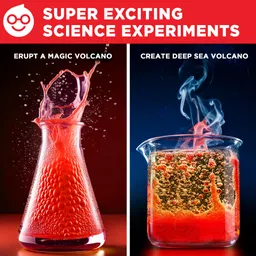 einstein box Science Return Gift Sets for Kids|Explosive Science Kit 10 Experiments|Age 4+ image 2