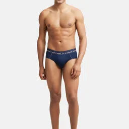 jockey US14 Super Combed Cotton Solid Men Brief image 4