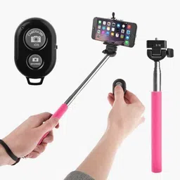 Speeqo Bluetooth Remote Controller Self-Timer Camera Phone Monopod Selfie Stick Camera Remote Control image 4