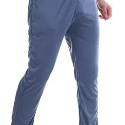 navii clothing Men Printed Blue Track Pants image 3