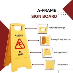 amigos store Wet Floor Sign Board Emergency Sign image 5