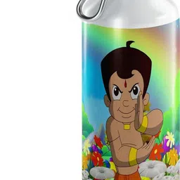 printwala Chota Bheem Sipper|Chota Bheem Printed Bottle|chota bheem Bottle-88 600 ml Water Bottle image 2