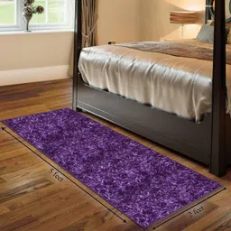 yazlyn collection Purple Polyester Runner image 3