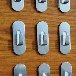 qweezer 9 pcs Wall Hooks, Wall Hanging Hooks Adhesive Hook 9-picture-22