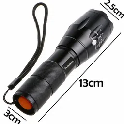 flashify FL_M6 Flash Torch – Rechargeable, 5 Modes, Zoom Focus 8 hrs Torch Emergency Light image 5