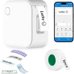 QIMAGE QMG24 Palm-Sized Bluetooth Wireless Label mini Printer|Connect(iOS/Android)Ideal Thermal Receipt Printer-picture-19
