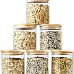 vlkmk Glass Grocery Container - 700 ml image 2