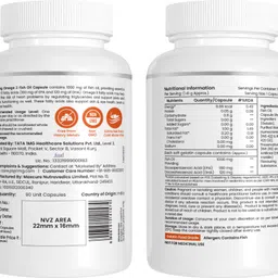 tata 1mg Fish Oil Capsules for Heart and Bone Health image 2