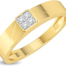 KISNA Real Diamond Jewellery 14kt Diamond Yellow Gold ring-picture-12