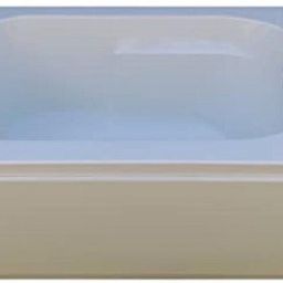 madonna Prestige 4 Feet Freestanding Acrylic (with Headrest) - White Free-standing Bathtub-picture-31
