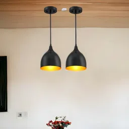 twixle Round 6 Blk Pendants Ceiling Lamp-picture-46