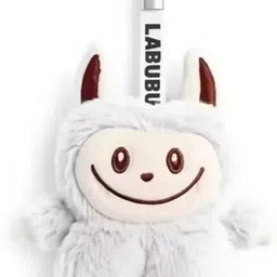 mpr enterprises Labubu Monster Plush trending Action Figure with Big Smile Soft Toy for kids - 18 cm-picture-11