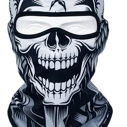 lqz Black Helmet Skull Cap for Men & Women-picture-19