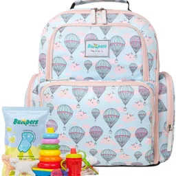 bumpers Hotair Balloon Multifunctional Maternity Waterproof Bag For Mother, Baby, Travel Diaper Bag-picture-14