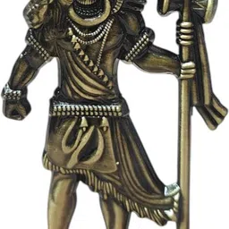 divaura Lord Maha Shiva Idol with Trishul for Car, Office, Home Temple, and Pooja Decor Decorative Showpiece - 10 cm image 3