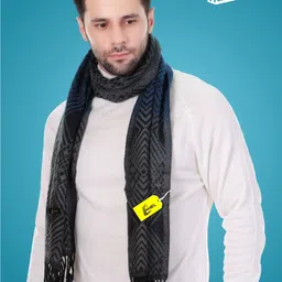 MHAX Printed Men Muffler image 2