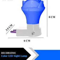 imperial 0.5 W Eye Safety Compliance Decorative 2 Pin, Plug & Play LED Bulb image 4