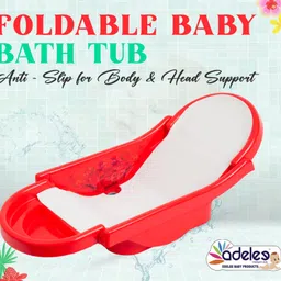 odelee Sunbaby Foldable Baby Bather Anti-Slip Foam for Body & Head Support, Age 0-6 M-picture-23
