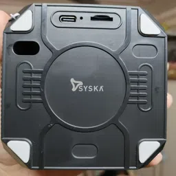 Syska BT4082-N, 52 mm Dynamic Speaker With FM and TF Card, HD Sound, Front Glowing 5 W Bluetooth Speaker image 5