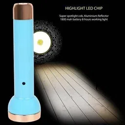 akr JY Super JY-1703 Rechargeable led Flashlight Torch (Blue : Rechargeable) Torch image 5