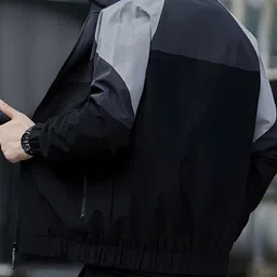 houseofcommon Men Colorblock Sports Jacket image 2