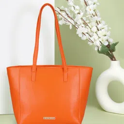 caprese Women Orange Tote-picture-14