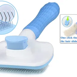 hachiko Dog & Cat Grooming Shedding Brush For German Shepherd Labrador Rottweiler Slicker Brushes for Dog, Cat, Rabbit, Hamster, Dog & Cat image 1