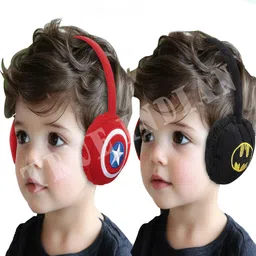 true indian Combo Of Super Heroes Earmuffs Kids Boys/Girls Winter Wear for Kids Ear Warmer Ear Muff-picture-12
