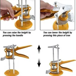 helmik Tile Lifting Height Adjuster Positioner Leveler Manual Tool pack of 2 Tile Lifter Height Adjuster Tile Height Regulator Manual Tool pack of 2 Non-magnetic Mason's Level image 4