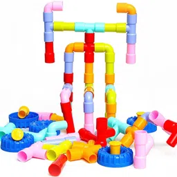 jayaansh traders Smart Pipe BEducational Blocks Playing For Kids ( Pack Of 1 ) image 3