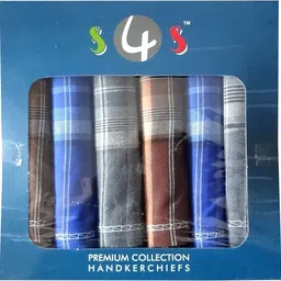 S4S Men's 100% Cotton Premium Collection ["Multicolor"] Handkerchief-image-96