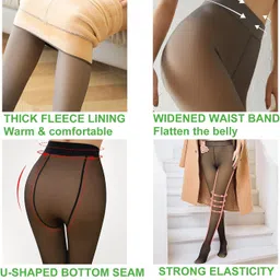 rajwada fabrics Women Opaque Stockings-picture-13