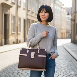 aliza Women Brown Messenger Bag image 3