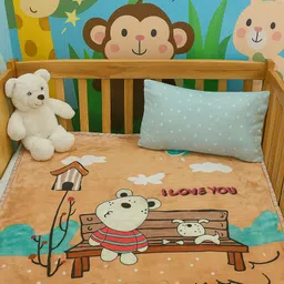 zedfiber Cartoon Crib Mink Blanket for Heavy Winter image 4