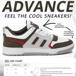 run seven ( by GO21 ) Soft Insole, Slip-Resistance|Walking Casual Sneakers For Men image 5