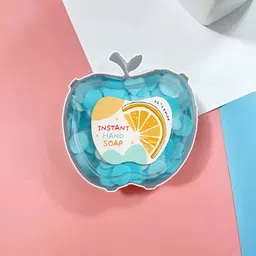 bhajanshree Portable Paper Soap Sheets Travel Hand Wash Soap for Outdoor (pack of 1)-picture-11