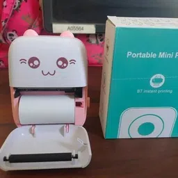 IMMUTABLE pocket printer Mini Printer Paper Multi-function bvg1 Single - TextUsed For: Title, Compare image 2