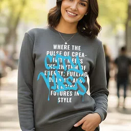 moda rapido Women Full Sleeve Graphic Print Sweatshirt-picture-25