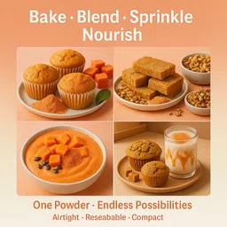 confect Papaya Powder | Natural Fruit Powder for Smoothies, Baking, Beverages, Juices Nutrition Drink image 3