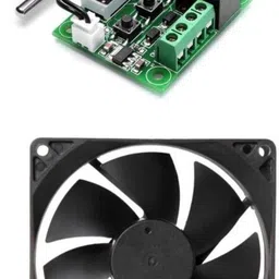 SS W1209 Digital Thermostat Temperature Sensor &12V DC Cooling Fan COMBO Temperature Sensor and Controller Electronic Hobby Kit-image-1