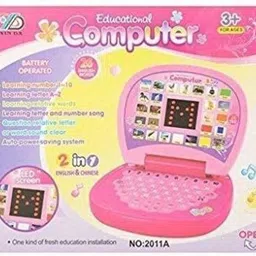 just97 Digital Educational Laptop for Kids - Learn Alphabets image 3